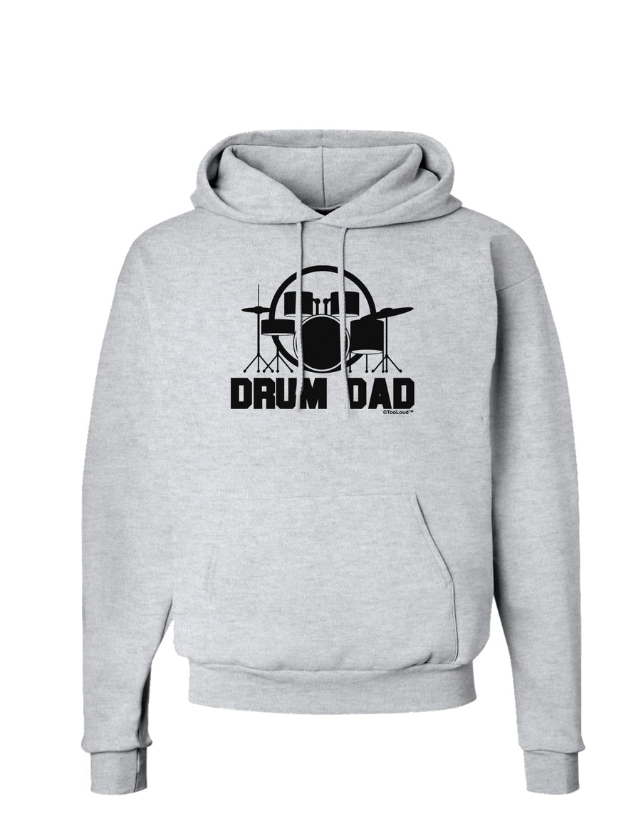 Drum Dad Hoodie Sweatshirt by TooLoud-Hoodie-TooLoud-White-Small-Davson Sales