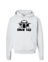 Drum Dad Hoodie Sweatshirt by TooLoud-Hoodie-TooLoud-White-Small-Davson Sales