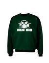 Drum Mom - Mother's Day Design Adult Dark Sweatshirt-Sweatshirts-TooLoud-Deep-Forest-Green-Small-Davson Sales