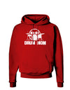 Drum Mom - Mother's Day Design Dark Hoodie Sweatshirt-Hoodie-TooLoud-Red-Small-Davson Sales