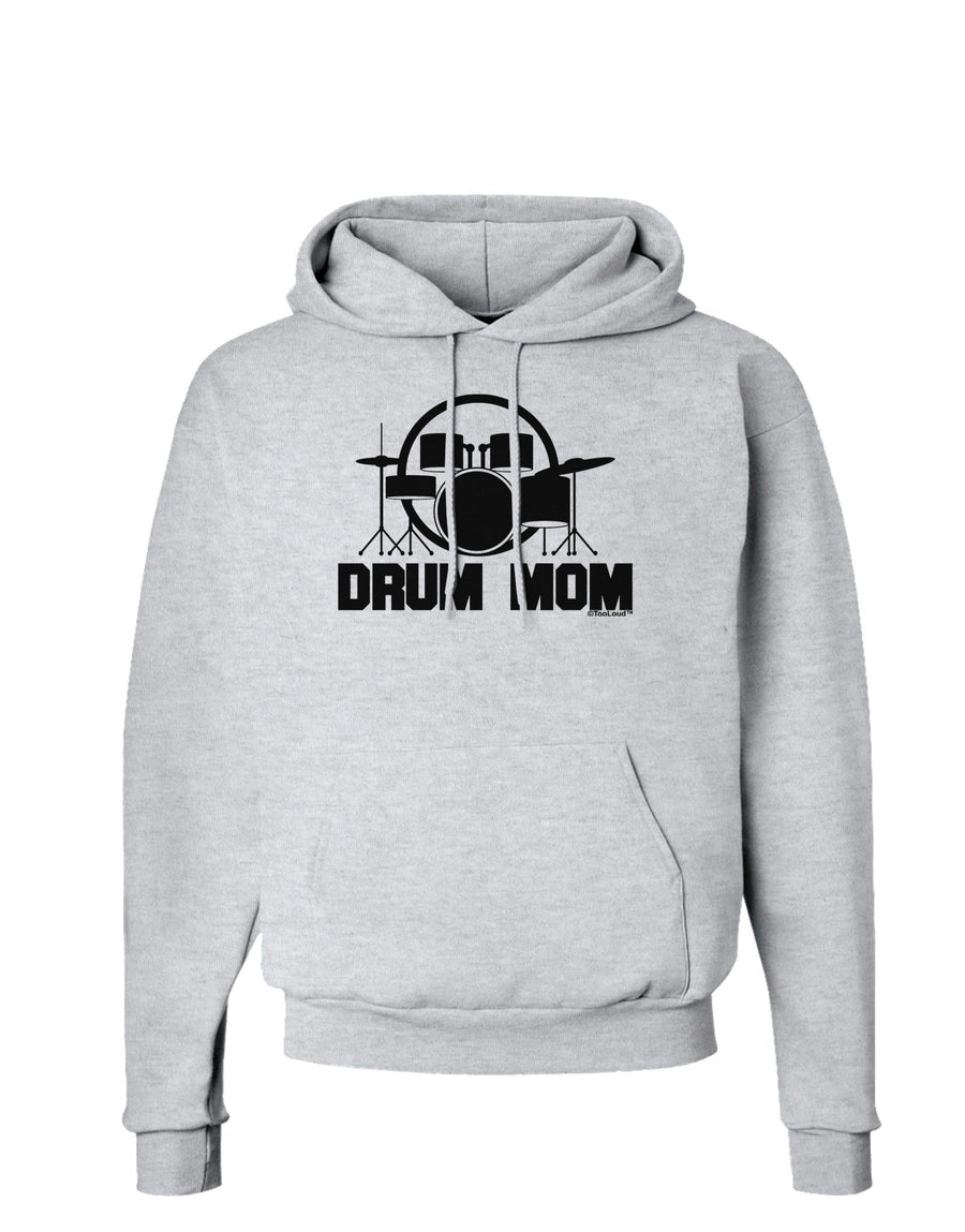 Drum Mom - Mother's Day Design Hoodie Sweatshirt-Hoodie-TooLoud-White-Small-Davson Sales