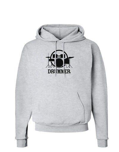 Drummer Hoodie Sweatshirt-Hoodie-TooLoud-AshGray-Small-Davson Sales