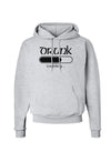 Drunk Loading Bar Hoodie Sweatshirt by TooLoud-Hoodie-TooLoud-AshGray-Small-Davson Sales