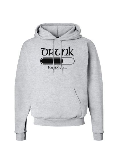 Drunk Loading Bar Hoodie Sweatshirt by TooLoud-Hoodie-TooLoud-AshGray-Small-Davson Sales