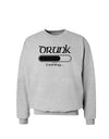 Drunk Loading Bar Sweatshirt by TooLoud-Sweatshirts-TooLoud-AshGray-Small-Davson Sales