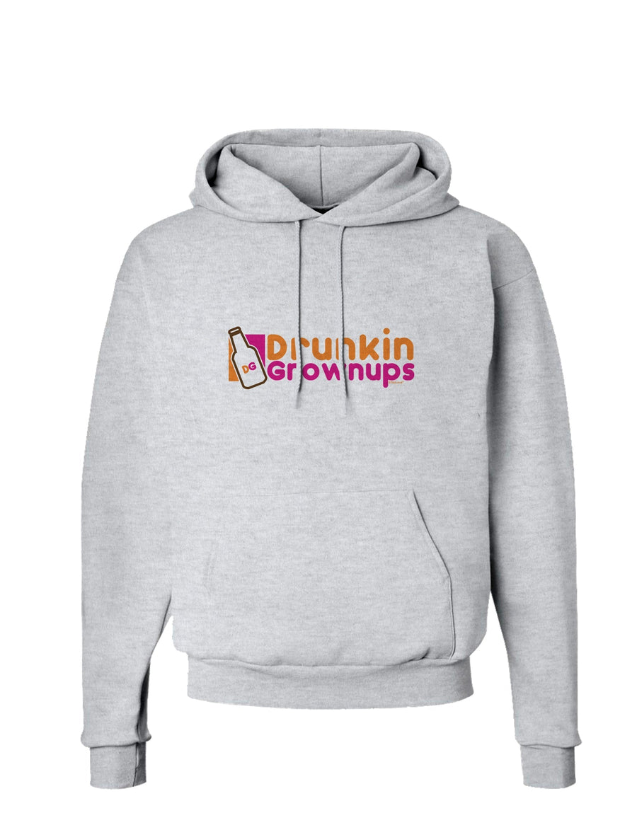 Drunken Grown ups Funny Drinking Hoodie Sweatshirt by TooLoud-Hoodie-TooLoud-White-Small-Davson Sales