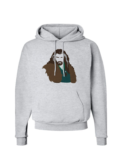 Dwarf King Hoodie Sweatshirt-Hoodie-TooLoud-AshGray-Small-Davson Sales