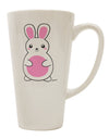 Easter Bunny Inspired - Delicate Pink 16 Ounce Conical Latte Coffee Mug by TooLoud-Conical Latte Mug-TooLoud-White-Davson Sales