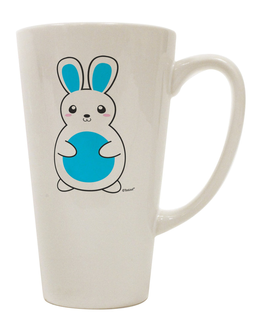 Easter Bunny Inspired - Elegant 16 Ounce Conical Latte Coffee Mug by TooLoud-Conical Latte Mug-TooLoud-White-Davson Sales