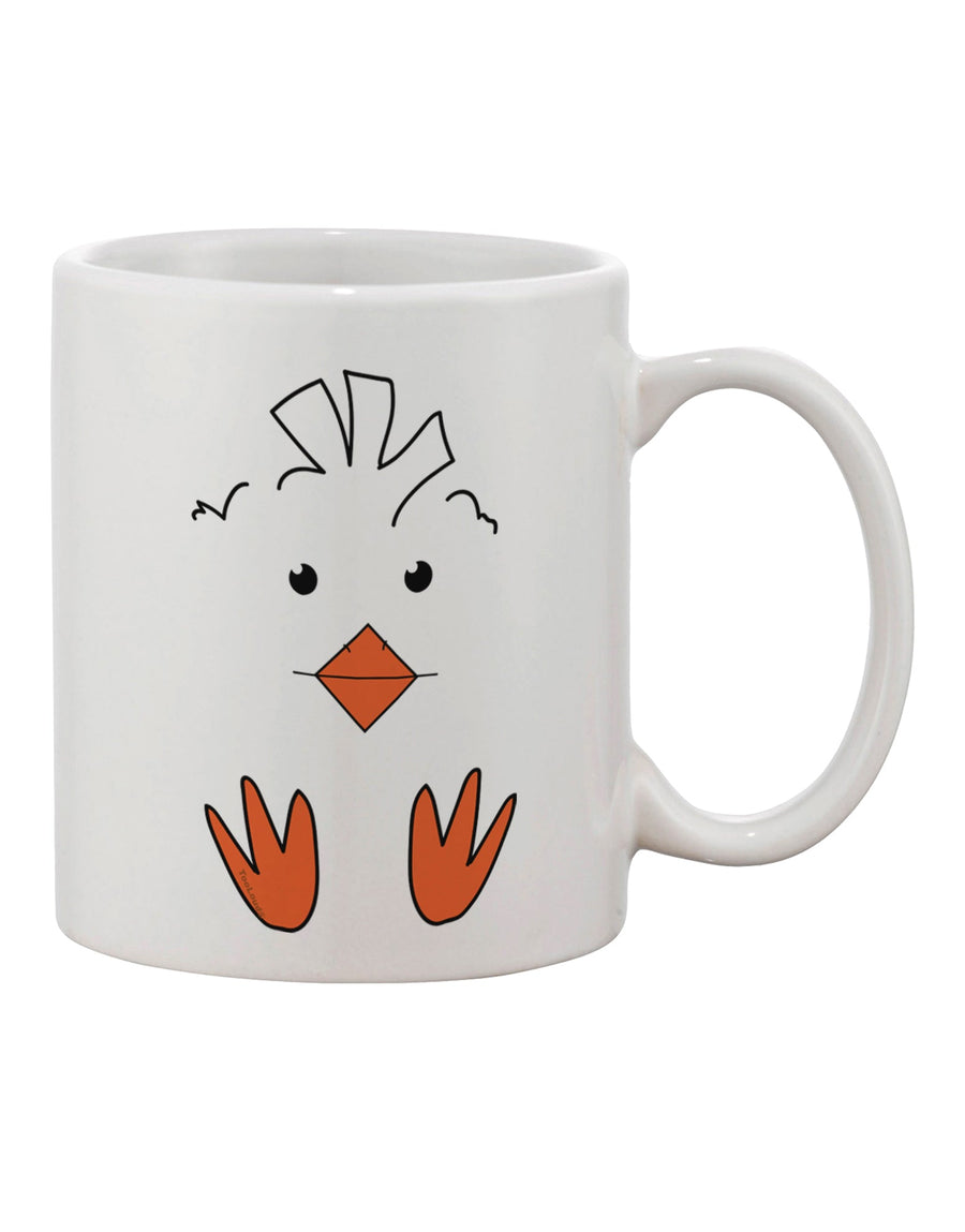 TooLoud Cute Easter Chick Face Printed 11oz Coffee Mug
