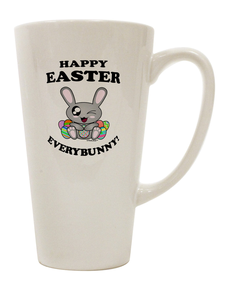 Easter Delight 16 Ounce Conical Latte Coffee Mug - TooLoud-Conical Latte Mug-TooLoud-White-Davson Sales