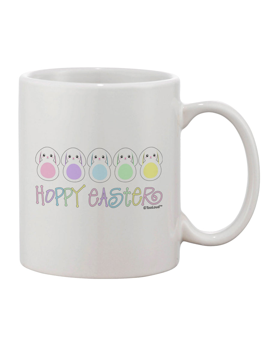 Easter Delight - Charming Pastel Bunnies 11 oz Coffee Mug by TooLoud-11 OZ Coffee Mug-TooLoud-White-Davson Sales