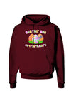 Easter Egg Extraordinaire Dark Hoodie Sweatshirt-Hoodie-TooLoud-Maroon-Small-Davson Sales