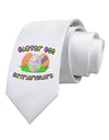 Easter Egg Extraordinaire Printed White Necktie