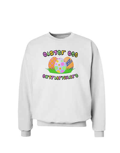 Easter Egg Extraordinaire Sweatshirt-Sweatshirts-TooLoud-White-Small-Davson Sales