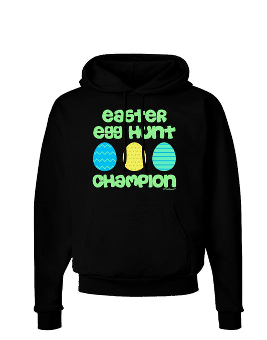 Easter Egg Hunt Champion - Blue and Green Dark Hoodie Sweatshirt by TooLoud-Hoodie-TooLoud-Black-Small-Davson Sales