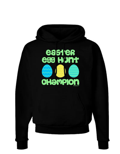 Easter Egg Hunt Champion - Blue and Green Dark Hoodie Sweatshirt by TooLoud-Hoodie-TooLoud-Black-Small-Davson Sales