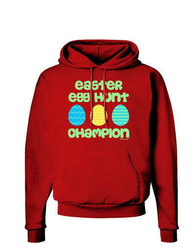 Easter Egg Hunt Champion - Blue and Green Dark Hoodie Sweatshirt by TooLoud-Hoodie-TooLoud-Red-Small-Davson Sales