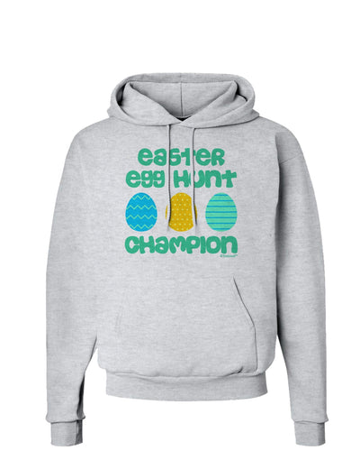 Easter Egg Hunt Champion - Blue and Green Hoodie Sweatshirt by TooLoud-Hoodie-TooLoud-AshGray-Small-Davson Sales