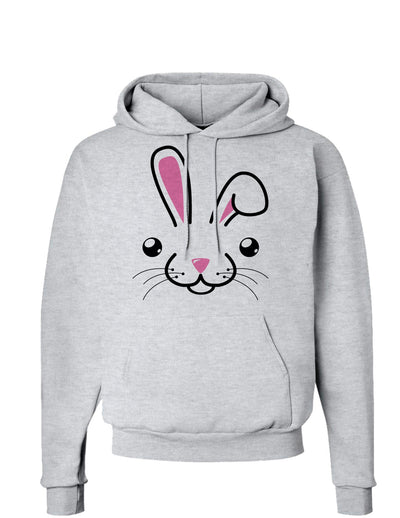 Easter Hoodie Sweatshirt - Hooded Sweatshirts Choose From Many Designs!-Hoodie-TooLoud-Grey-Small-Cute Bunny Face-Davson Sales