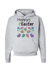 Easter Hoodie Sweatshirt - Hooded Sweatshirts Choose From Many Designs!-Hoodie-TooLoud-Grey-Small-Happy Easter-Davson Sales
