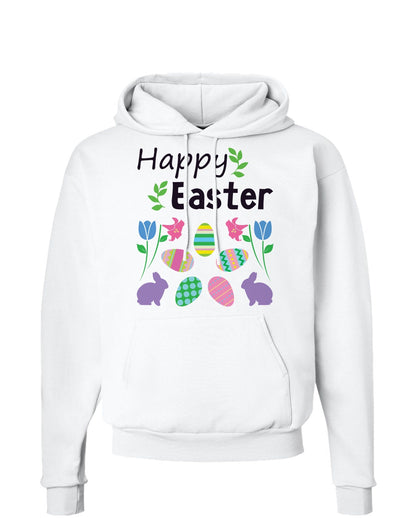 Easter Hoodie Sweatshirt - Hooded Sweatshirts Choose From Many Designs!-Hoodie-TooLoud-White-Small-Happy Easter-Davson Sales
