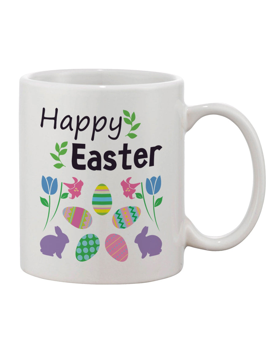 Easter-inspired 11 oz Coffee Mug - Expertly Crafted Drinkware TooLoud-11 OZ Coffee Mug-TooLoud-White-Davson Sales