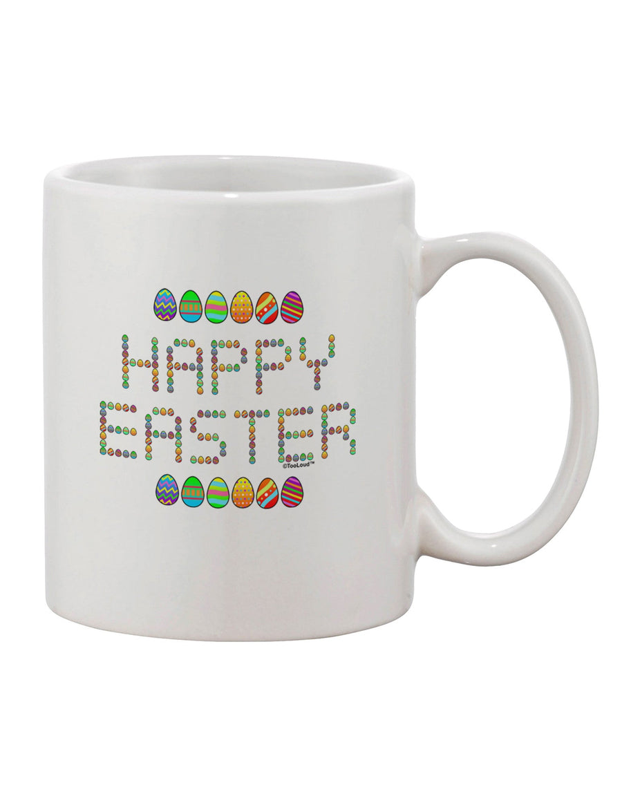 Easter-inspired 11 oz Coffee Mug - Perfect for Celebrating the Season TooLoud-11 OZ Coffee Mug-TooLoud-White-Davson Sales