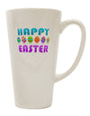 Easter-inspired 16 Ounce Conical Latte Coffee Mug - Perfect for Festive Celebrations-Conical Latte Mug-TooLoud-White-Davson Sales