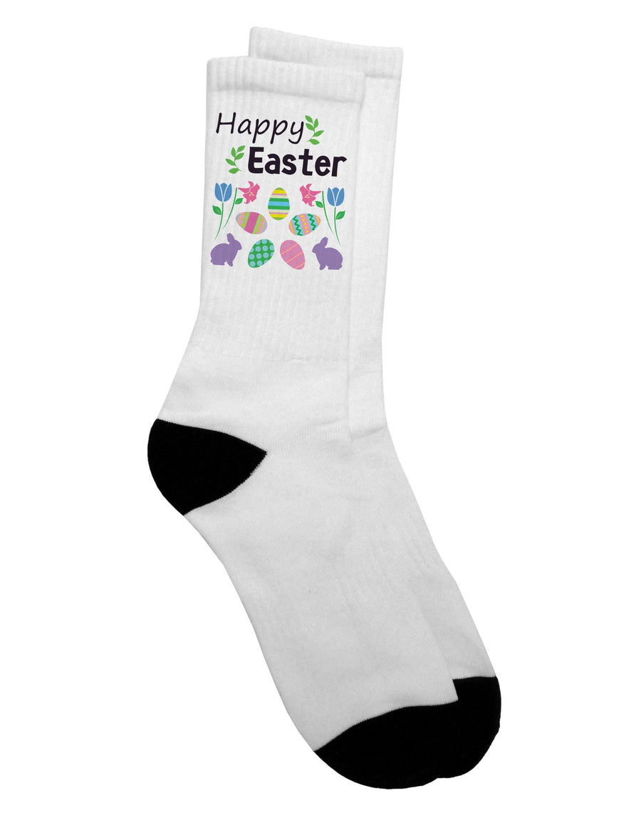 Easter-inspired Adult Crew Socks - Designs - TooLoud-Socks-TooLoud-White-Ladies-4-6-Davson Sales