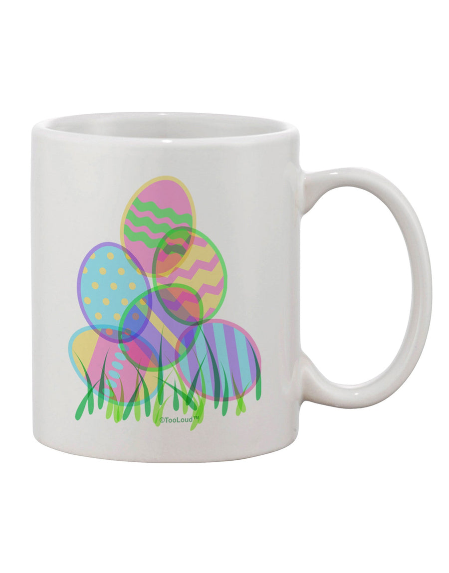 Easter-inspired Gel Look Print on 11 oz Coffee Mug - Perfect for Drinkware Enthusiasts TooLoud-11 OZ Coffee Mug-TooLoud-White-Davson Sales