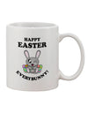 Easter-Themed 11 oz Coffee Mug - Perfect for Everybunny - TooLoud-11 OZ Coffee Mug-TooLoud-White-Davson Sales