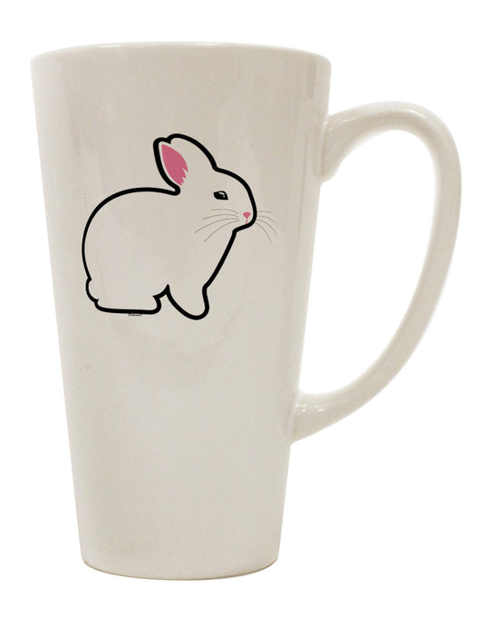 Easter-themed 16 Ounce Conical Latte Coffee Mug - Perfect for Bunny Lovers TooLoud-Conical Latte Mug-TooLoud-White-Davson Sales