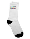Easter-themed Adult Crew Socks - Collection - Celebrate Easter with Style! - TooLoud-Socks-TooLoud-White-Ladies-4-6-Davson Sales