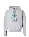Easter Tulip Design - Blue Hoodie Sweatshirt by TooLoud-Hoodie-TooLoud-AshGray-Small-Davson Sales