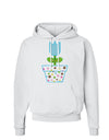 Easter Tulip Design - Blue Hoodie Sweatshirt by TooLoud-Hoodie-TooLoud-White-Small-Davson Sales