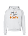 Eat Drink Scary Black Hoodie Sweatshirt-Hoodie-TooLoud-White-Small-Davson Sales