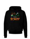 Eat Drink Scary Green Dark Hoodie Sweatshirt-Hoodie-TooLoud-Black-Small-Davson Sales
