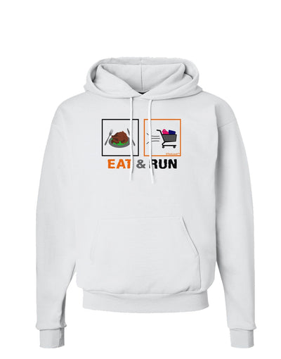 Eat & Run Black Friday Hoodie Sweatshirt-Hoodie-TooLoud-White-Small-Davson Sales