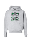 Eat Sleep Drink Green Beer Repeat Hoodie Sweatshirt-Hoodie-TooLoud-AshGray-Small-Davson Sales