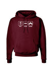 Eat Sleep Game Design Dark Hoodie Sweatshirt by TooLoud-Hoodie-TooLoud-Maroon-Small-Davson Sales