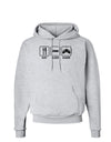 Eat Sleep Game Design Hoodie Sweatshirt by TooLoud-Hoodie-TooLoud-AshGray-Small-Davson Sales