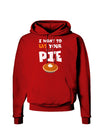 Eat Your Pie Dark Hoodie Sweatshirt-Hoodie-TooLoud-Red-Small-Davson Sales