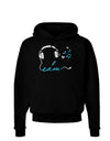 EDM Cord Blue Dark Hoodie Sweatshirt-Hoodie-TooLoud-Black-Small-Davson Sales