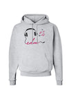 EDM Cord Pink Hoodie Sweatshirt-Hoodie-TooLoud-AshGray-Small-Davson Sales