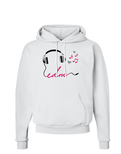 EDM Cord Pink Hoodie Sweatshirt-Hoodie-TooLoud-White-Small-Davson Sales