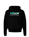 EDM Heart Black Dark Hoodie Sweatshirt-Hoodie-TooLoud-Black-Small-Davson Sales