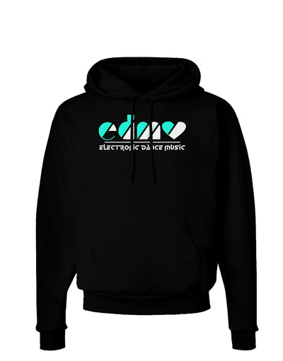 EDM Heart Black Dark Hoodie Sweatshirt-Hoodie-TooLoud-Black-Small-Davson Sales