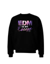 EDM Is My Escape Adult Dark Sweatshirt-Sweatshirts-TooLoud-Black-Small-Davson Sales