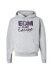 EDM Is My Escape Hoodie Sweatshirt-Hoodie-TooLoud-AshGray-Small-Davson Sales